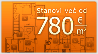 Stanovi već od 838 evra